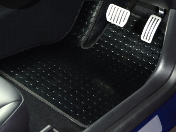 Vinorico Tesla Model 3 2019-2020 Frunk Mat | Black Off-Road Rubber with Black Trim